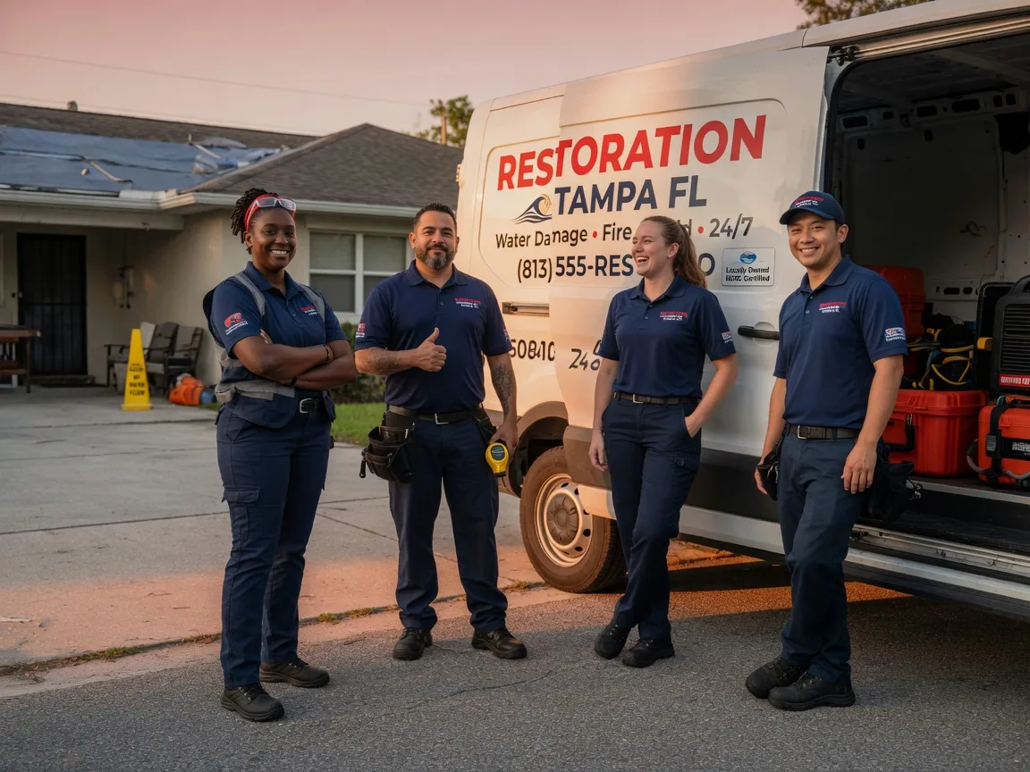 Water Damage Restoration company in Hundred, WV